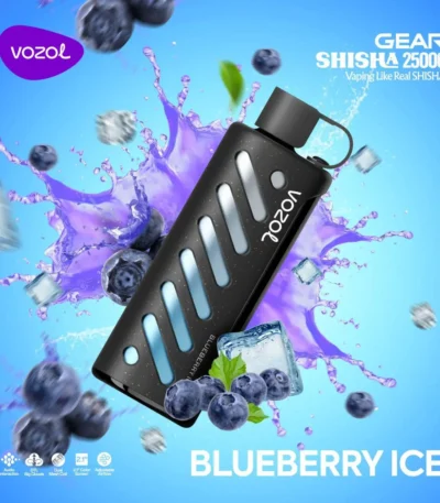 Vozol Gear Shisha 25000 Blueberry Ice