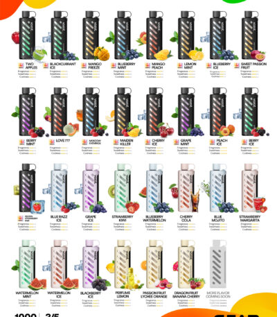 Vozol Gear Shisha 25000